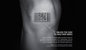 Halifax Health – Orthopedics QR Code Campaign