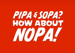Minecraft SOPA Blackout Screen