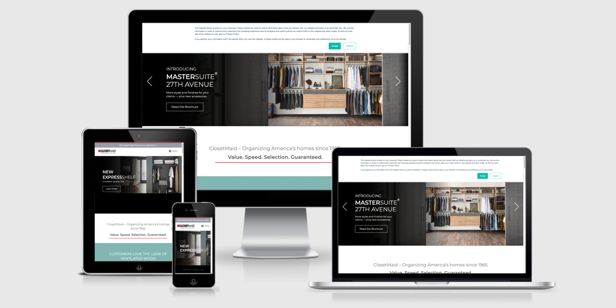 ClosetMaid Launches New Website for Professionals - On Ideas